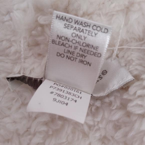 Christopher & Banks REVERSIBLE VEST P/M‎ IVORY NWT - Picture 12 of 14